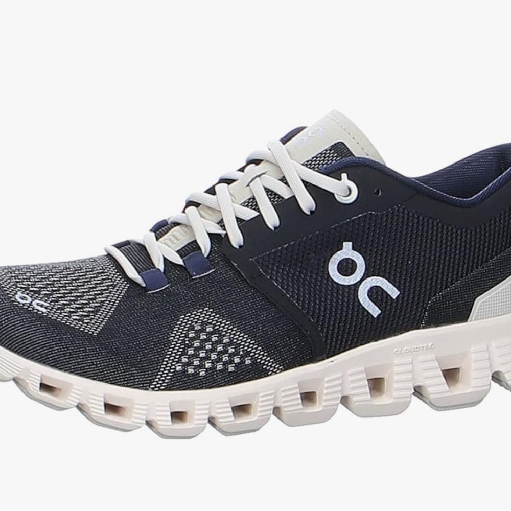 On Running Dark Blue Athletic Shoes